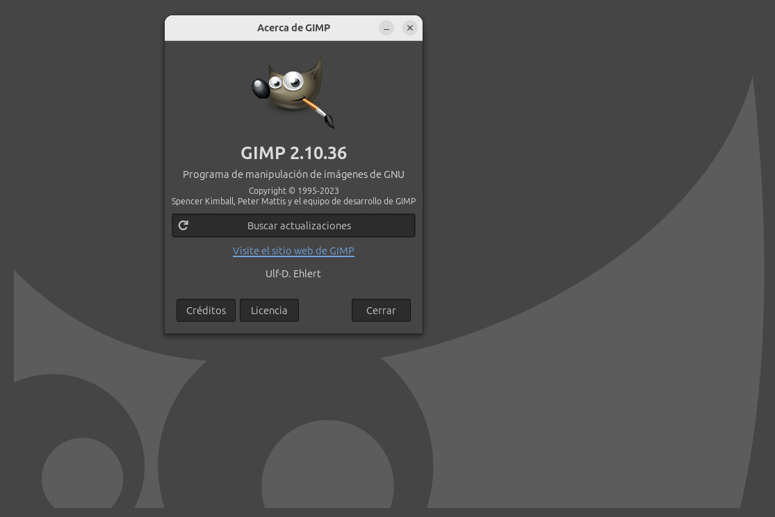 GIMP 2.10.36