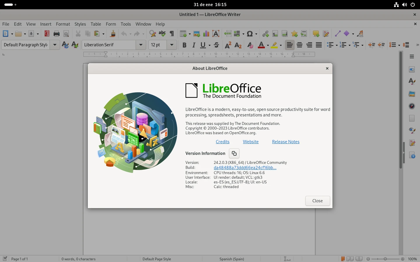 LibreOffice 24.2 Community