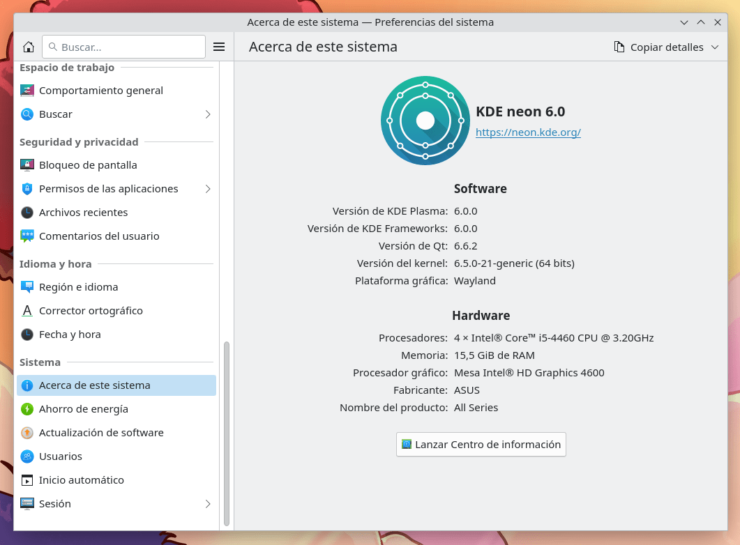 KDE neon 6