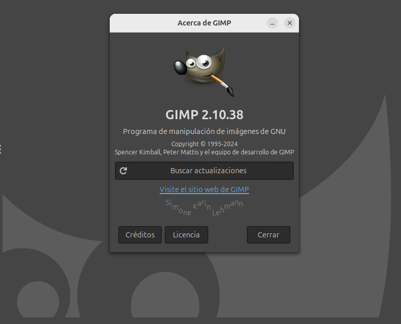 GIMP 2.38