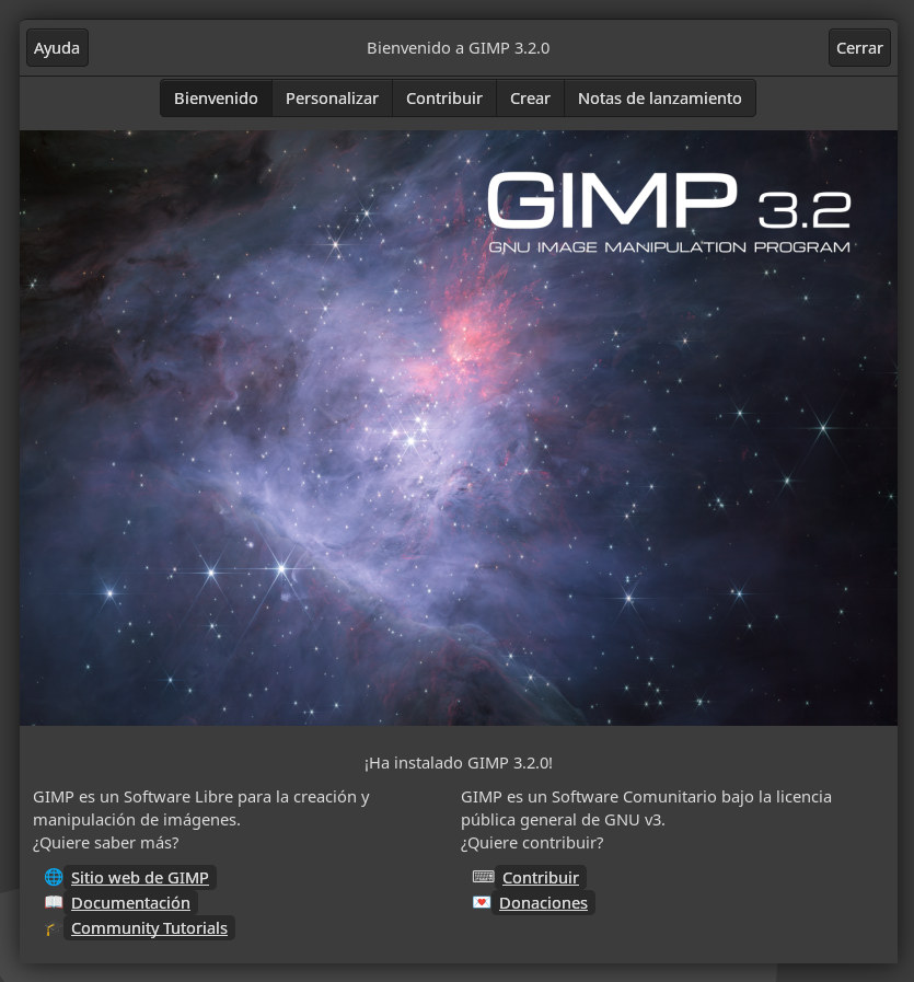 GIMP 3.2