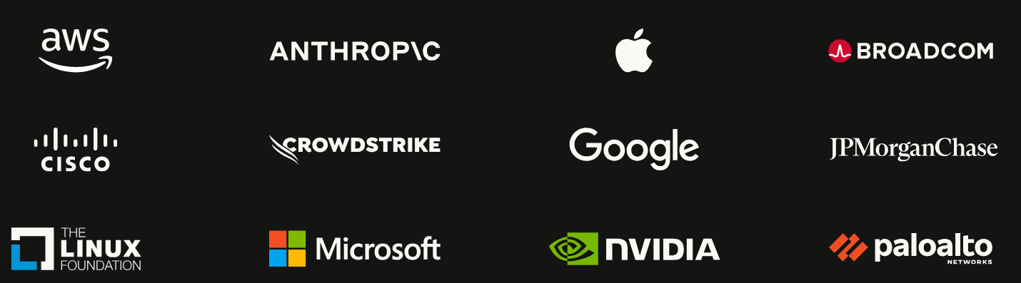 Miembros de la iniciativa Project Glasswing