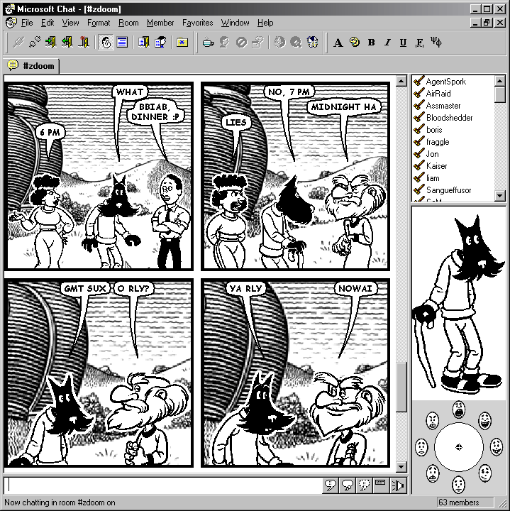 Microsoft liberó Comic Chat… y casi se le escapa Comic Sans