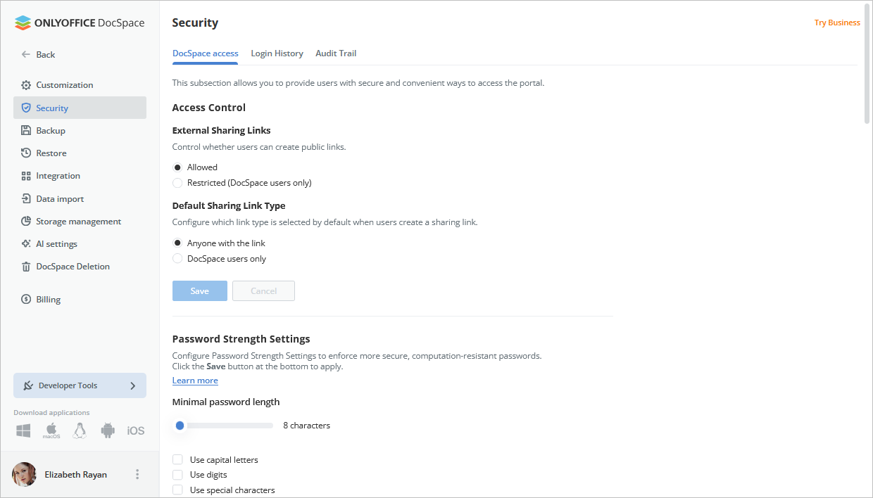 ONLYOFFICE DocSpace 3.7