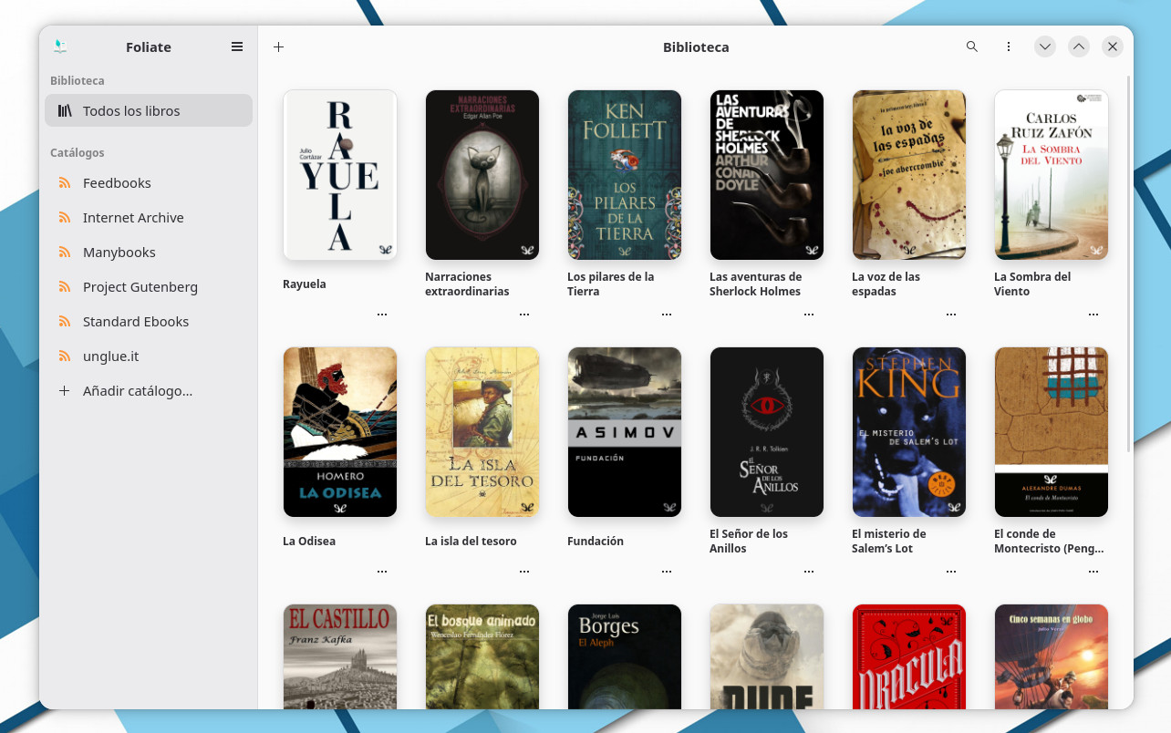 Los mejores gestores y lectores de eBooks para Linux