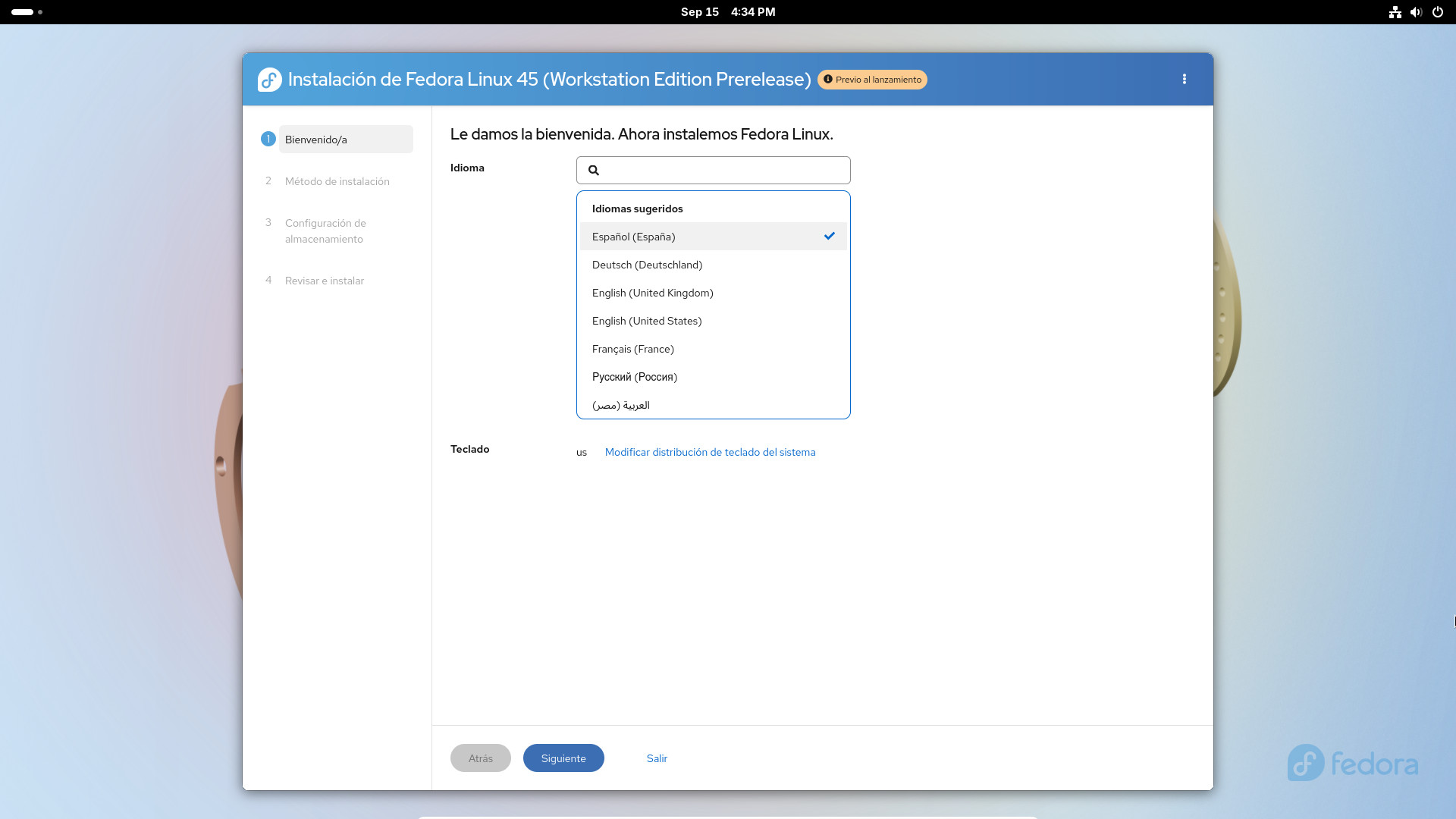 Fedora 45 Beta