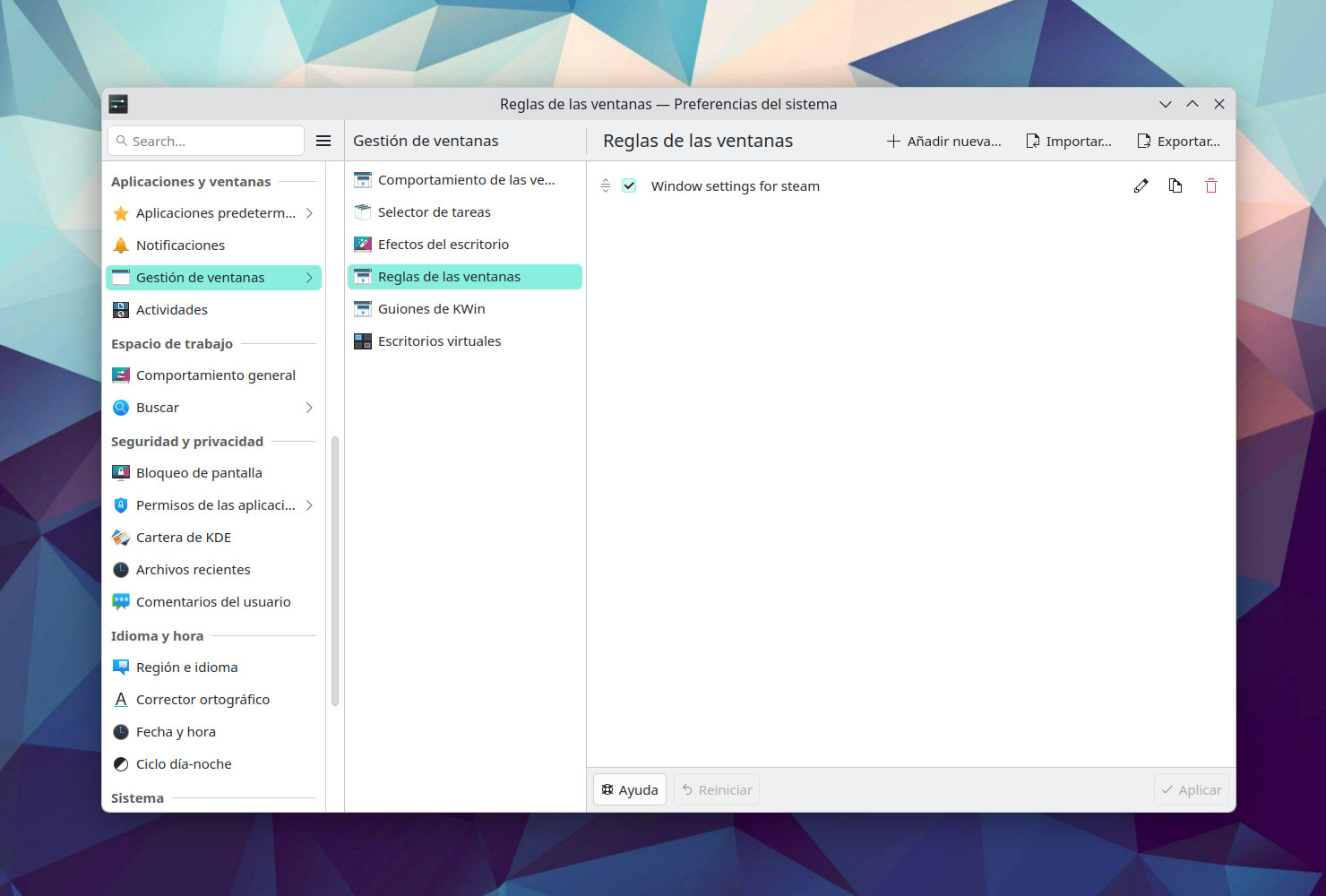 KDE Plasma: esquinas redondeadas, contornos y sombras